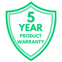 5 Year Product Warranty